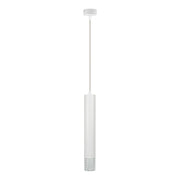 Lampada a sospensione Tubi bianca GU10 metallo Milagro