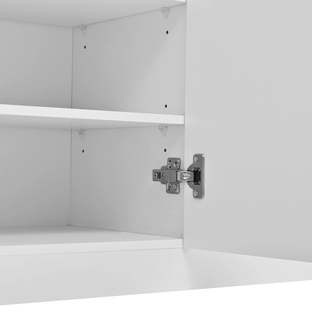 Guardaroba Ingresso con Specchio, Panca e Scarpiera ¨C MINIMAL ¨C Bianco