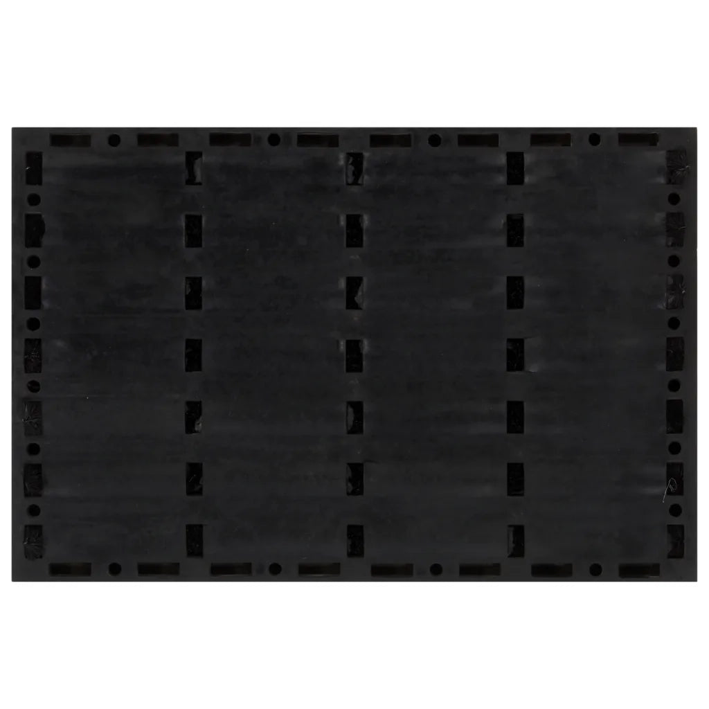 Zerbino Rettangolare 40x60 cm in Gomma e Fibra di Coccocod mxl 134779