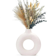 Vaas in vetro, vasca a rilievo per fiori, vasi per tulipani, vasi trasparenti a canne per salotto, soggiorno, camera da letto, mensola, matrimonio, ufficio, tavolo da salotto, compleanno, 19 cm