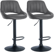 Set di 2 sgabelli da bar Milet in ecopelle B 3