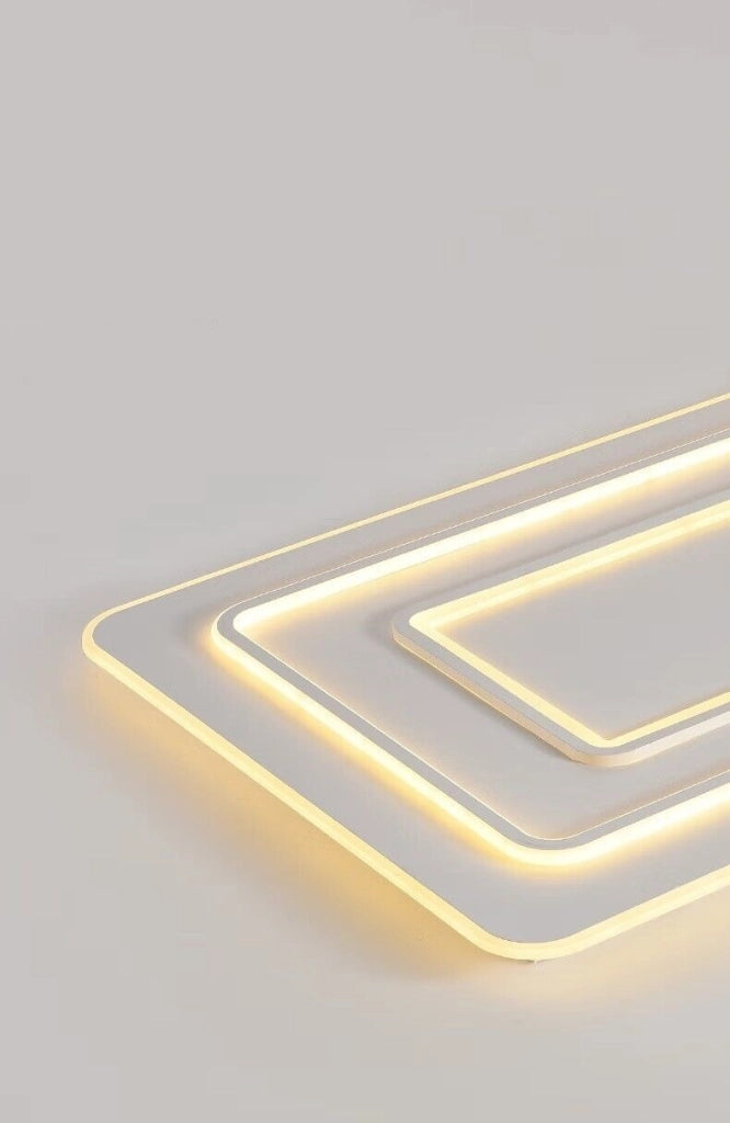Lampadario Plafoniera Illuminazione Led Moderno Luce con telecomando Dimmerabile 123W 9840 lumen