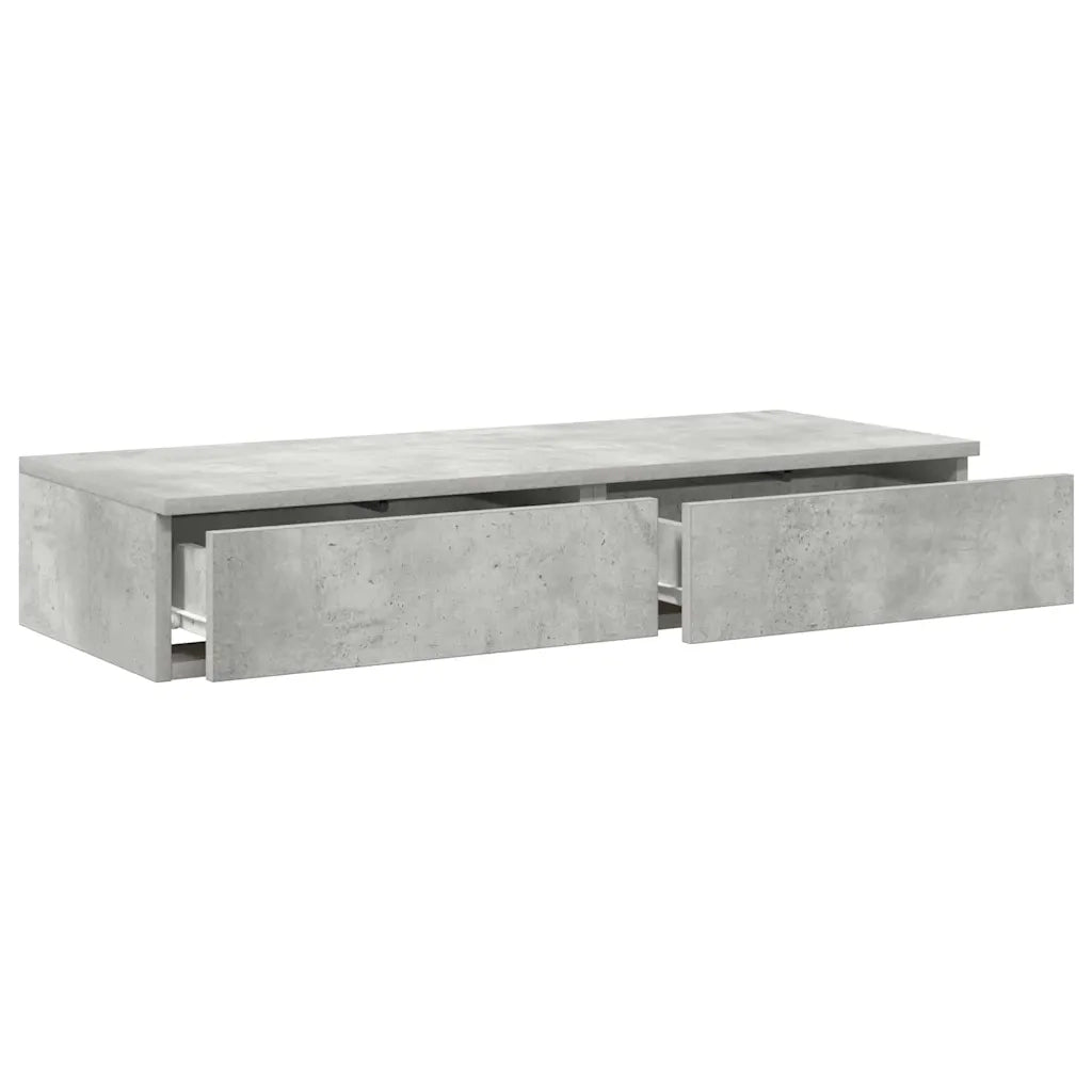 Cassetti per letto Grigio cemento 100 x 36,5 x 16,5 cm 866910