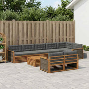Set di divani da esterno 9 pz 3383530