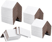 Protezione angolare 50 pezzi - Protezioni angolari confezione - Protezione angolare rinforzata - Bianco - Dimensioni 5 x 5 x 7,6 cm - Per imballaggio e trasporto - Protezione di spedizione