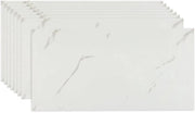 Tegelstickers 30 x 30 cm - 20 pezzi - Autoadesivi - Marmo - Impermeabili - Rimovibili - Per cucina/bagno - Decorazione per parete