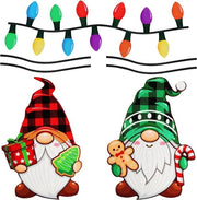 Decorazioni Auto Magnetiche con Tema Natale, Pacchetto da 20 Decorazioni Auto Riflettenti