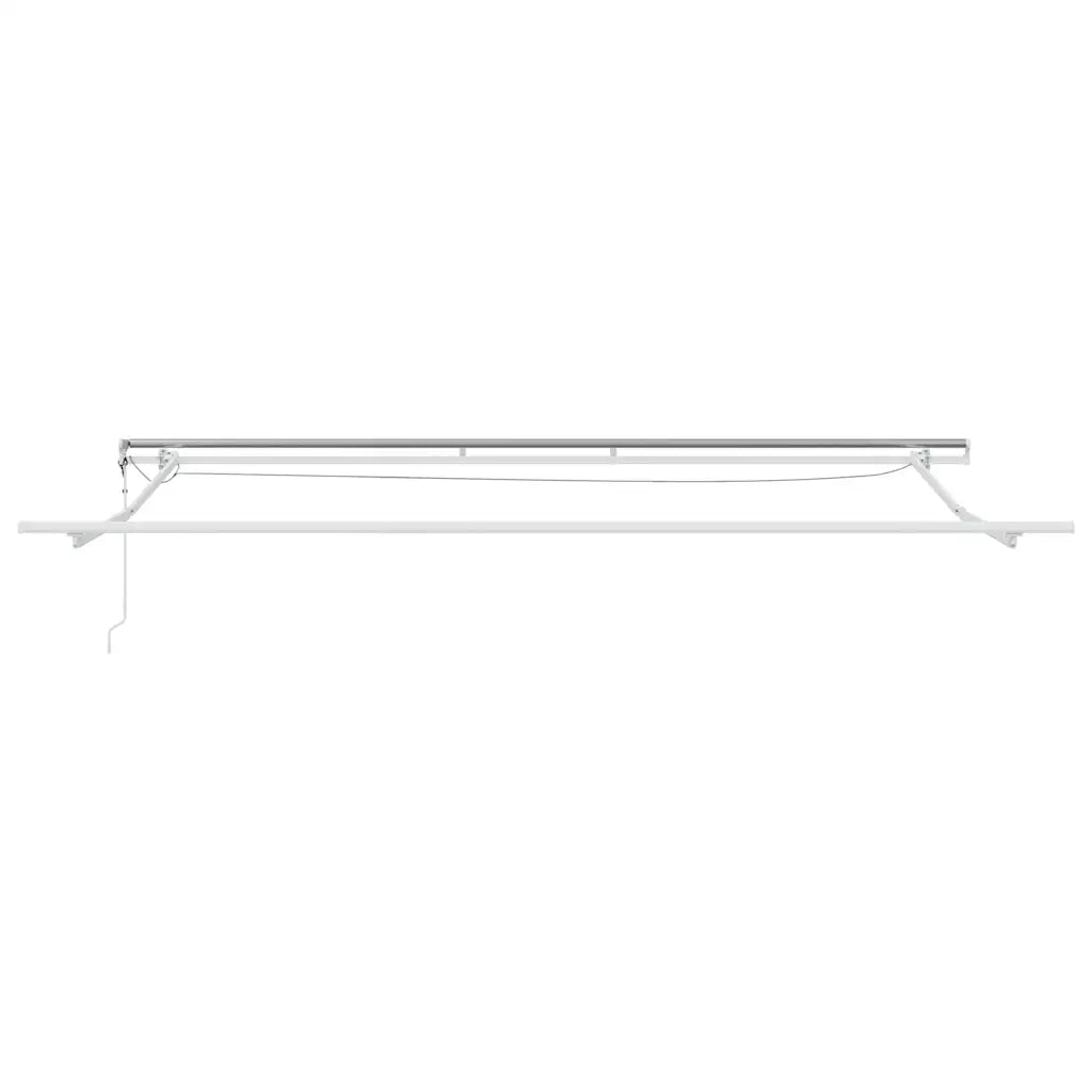 Tenda Retrattile Verde e Giallo 400 × 350 cm 3330834