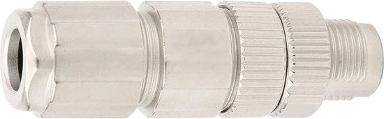 Connettore industriale - M12 connettore metallico di alimentazione - codifica X 8 Core 8PIN - testa maschile di alimentazione Ethernet.