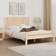 Testiera da Parete 140x3x60 cm in Legno Massello di Pino