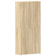 Scarpiera | Mobile per scarpe Marrone 80 x 35.5 x 180 cm Legno multistrato