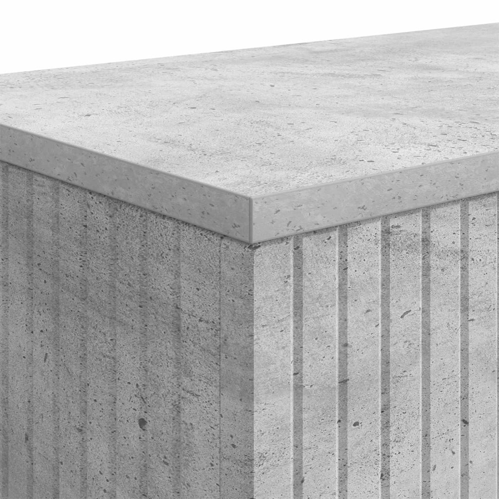 Tavolo consolle Grigio Cemento 101 x 29 x 74 cm 899880