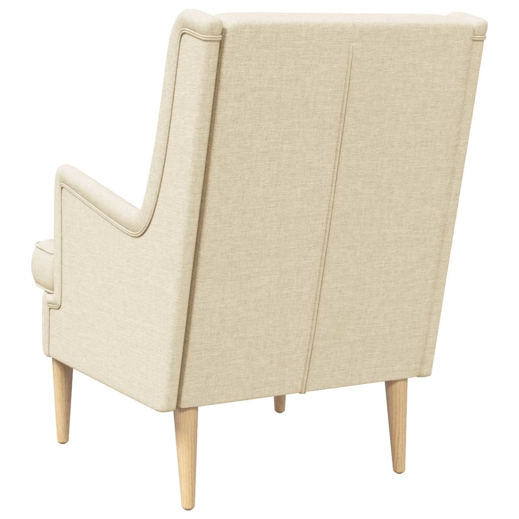 Poltrona | Sedia Relax Crema Tessuto