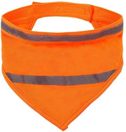 Accessori per cani - Riflettente - Sicurezza per il tuo cane - Fluorescente Arancione - Adattabile - Adatto per esterno e passeggiate notturne