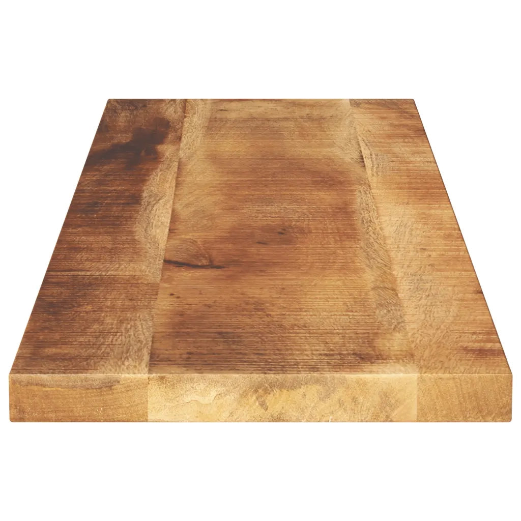Piano per Tavolo 120x30x3,8 cm Rettangolare Legno Mango Grezzo 371375