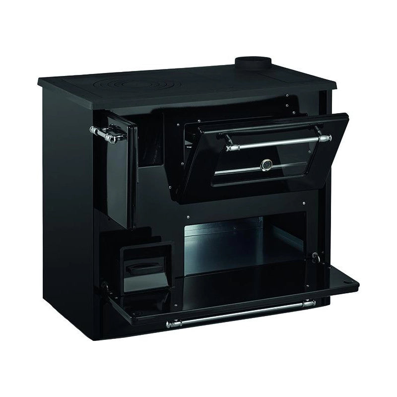 Cucina blinky a legna con forno, dany, antracite