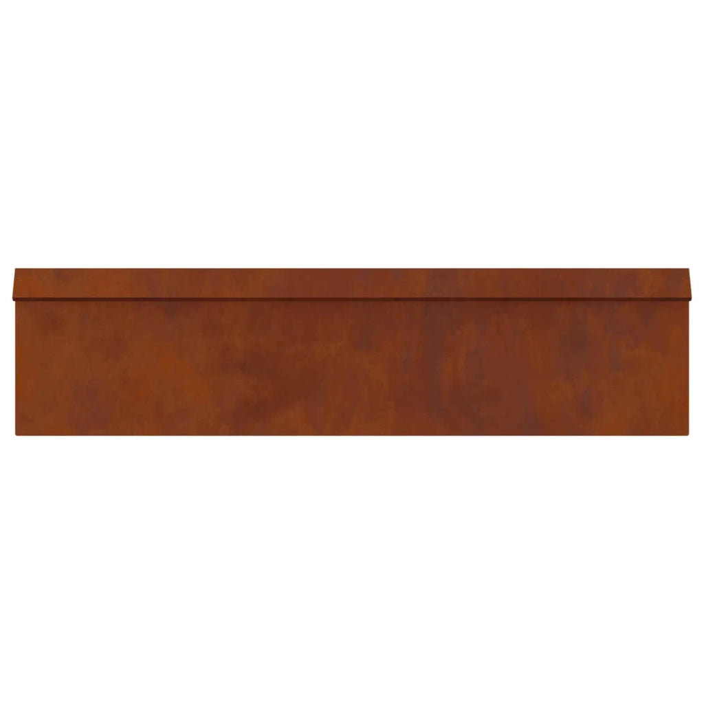 Recinto per lumache Ruggine 100 x 3,5 x 25 cm CFW7480381