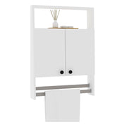 Tanagro, Mobile Pensile 2 Ripiani, 60x87h cm Bianco