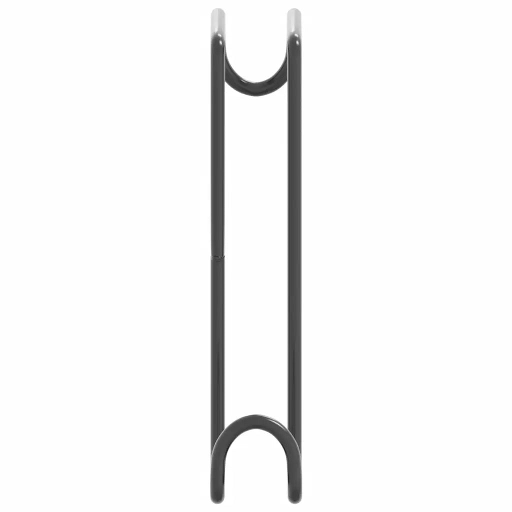 Supporti Briglie 3 pz in Acciaio Nero