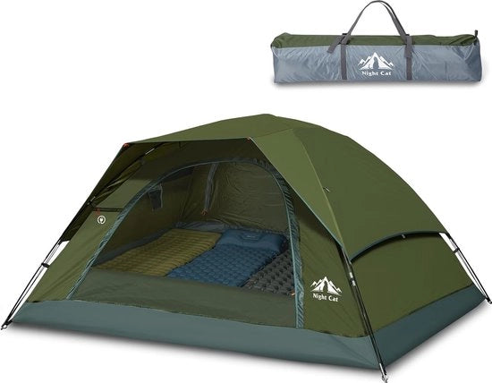 Tenda da campeggio per 1-2 persone, tende a sacco impermeabili, installazione facile, leggera per passeggiate in giardino