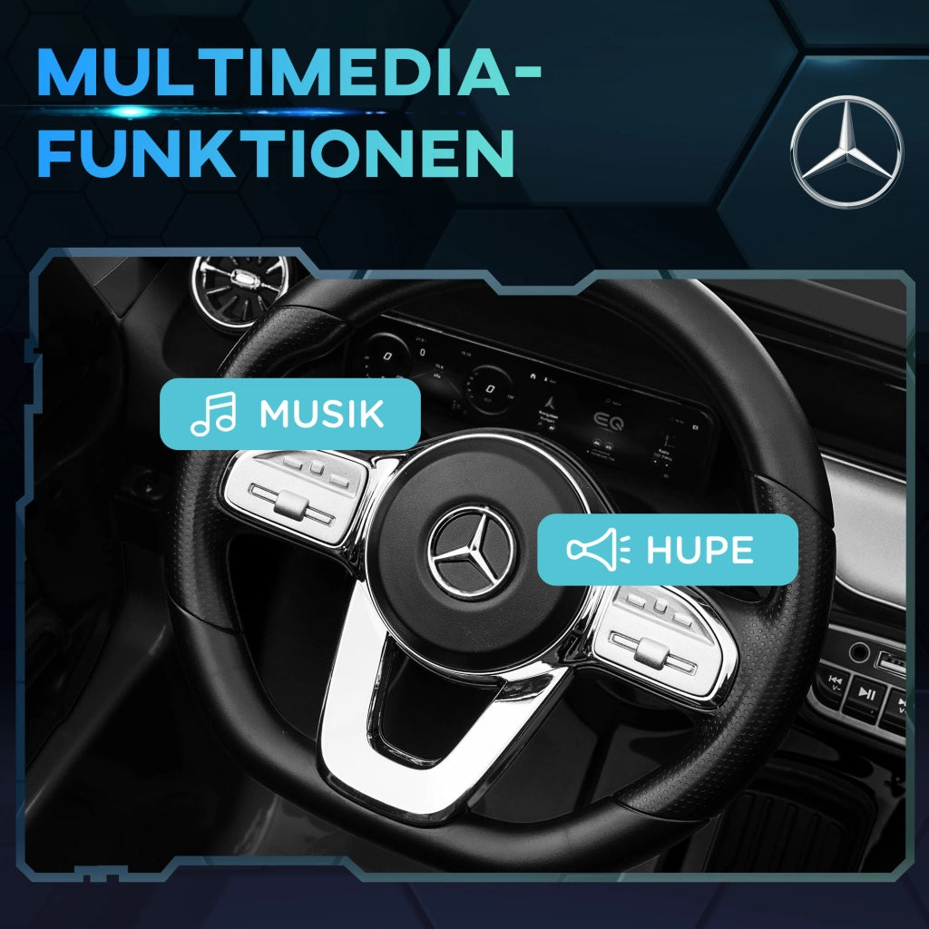 Auto Bambini Mercedes-Benz EQA ¨C zephmum ¨C Nero