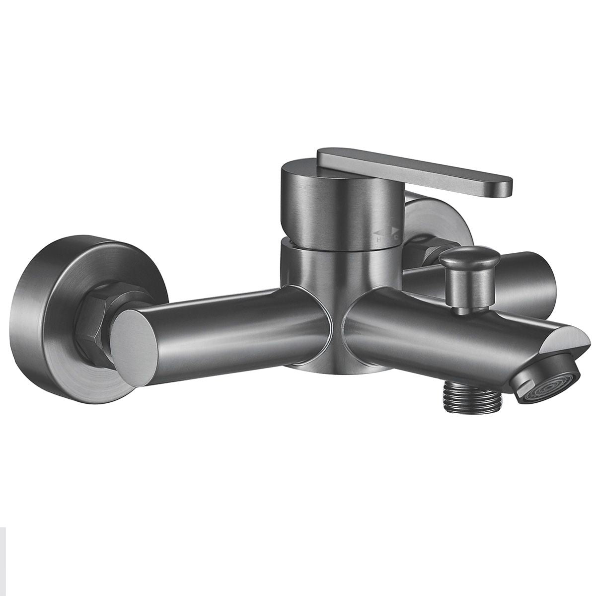 Rubinetto Da Vasca Rea Ontario Gun Grey