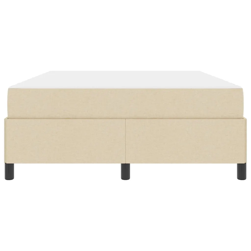 Letto a molle Crema 140 x 200 cm Tessuto 3398869