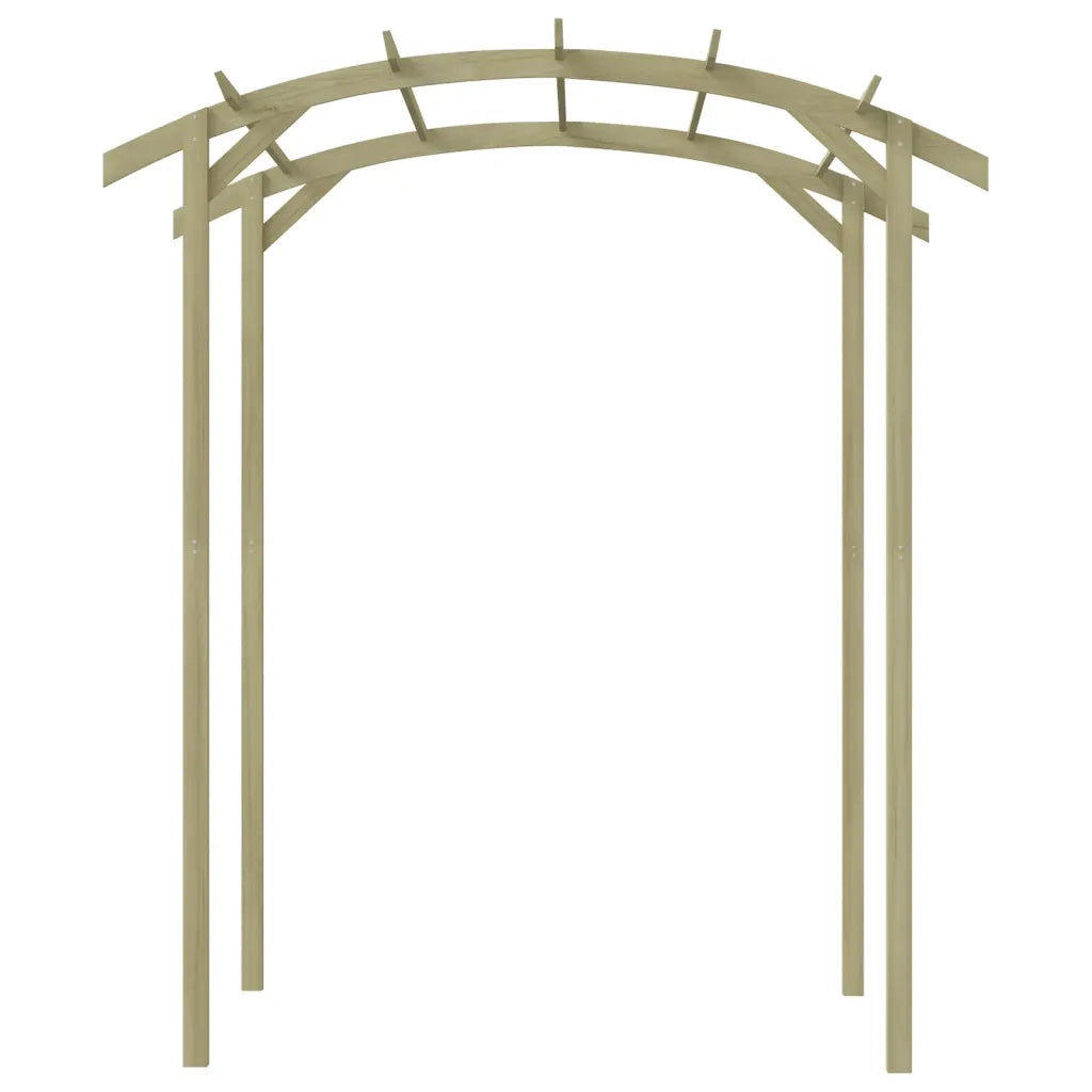 Pergola da Giardino-Archi da esterno Legno di Pino Impregnato 180x197x210 cm