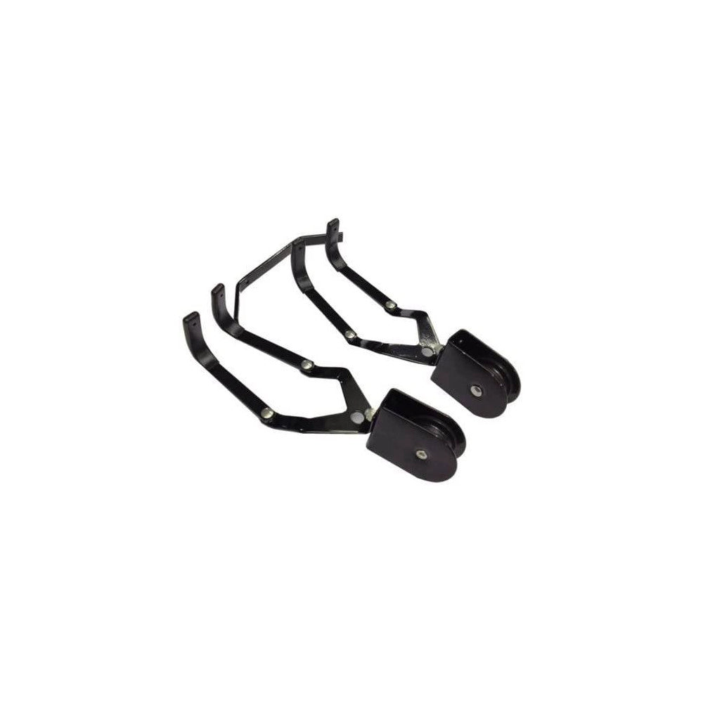Trade Shop - Portabici Sospensione Appendi Bici Soffitto Cantina Garage Carrucola 1 Bici 20kg -