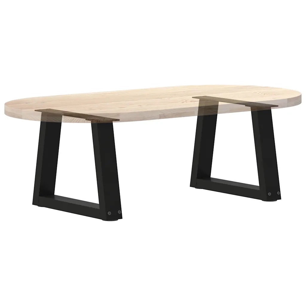 Gambe per Tavolino da Caff¨¨ a Forma di V 2 pz-Set di 2 Gamba per Tavolo Nere 40x(30-31,3) cm Acciaio 497740