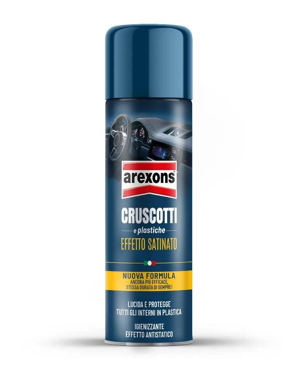 Lucida e Protegge Cruscotti Auto Effetto Satinato 400 ml Arexsons