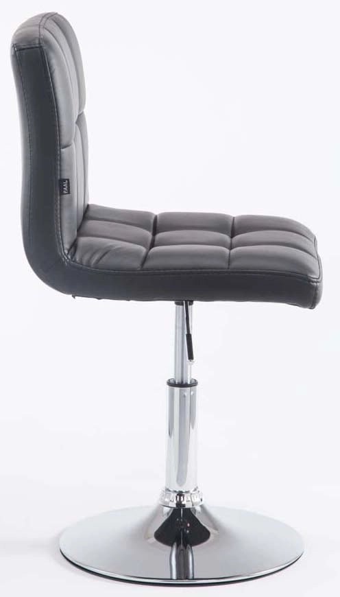Set 2 Sedie Lounge Palma V2 in similpelle nero