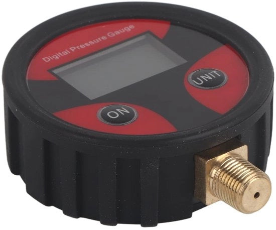 Misuratore di pressione pneumatica digitale - Pressione pneumatica - Display LCD - Formato compatto - Tester pneumatico - Adatto per automobili e camion.