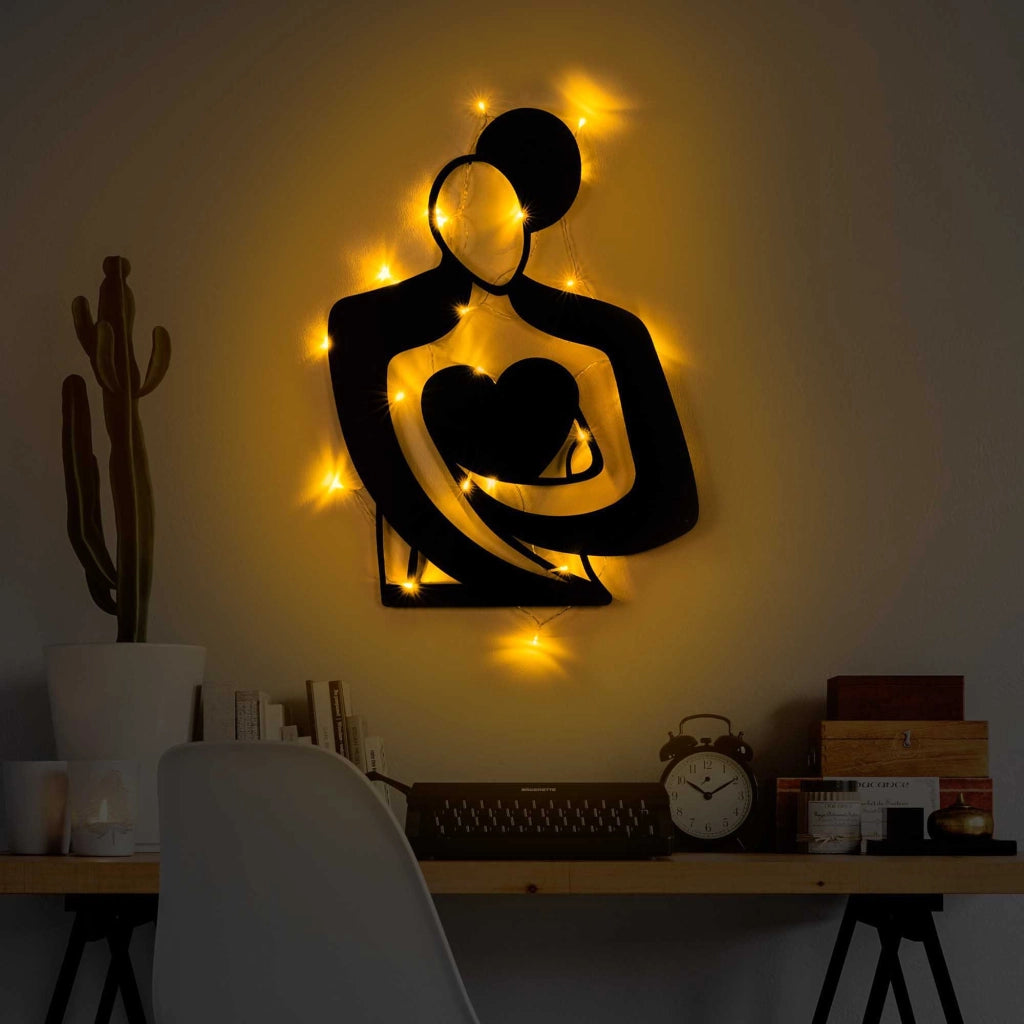 Miza, Quadro Materiale Struttura in Metallo, 70x52h cm Nero