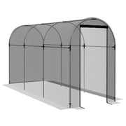 Rete per Protezione Piante ¨C zephmum ¨C Nero 120x360x188 cm
