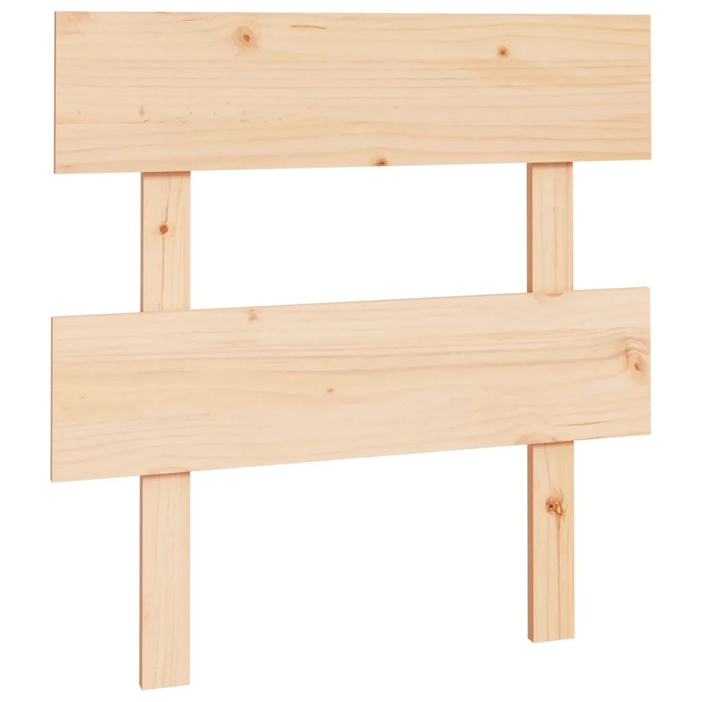 Testiera per Letto 78,5x3x81 cm Legno Massello di Pino cod mxl 30190