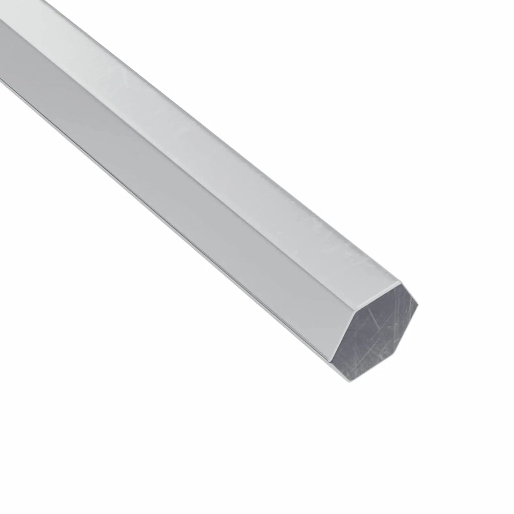 Chiave Esagonale 2 pz Argento 20 x 52 mm Acciaio CFW1546434
