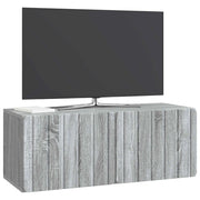 Mobile TV da Muro | Armadietto TV | Mobile Porta TV Grigio Sonoma 78,5 x 31 x 30 cm