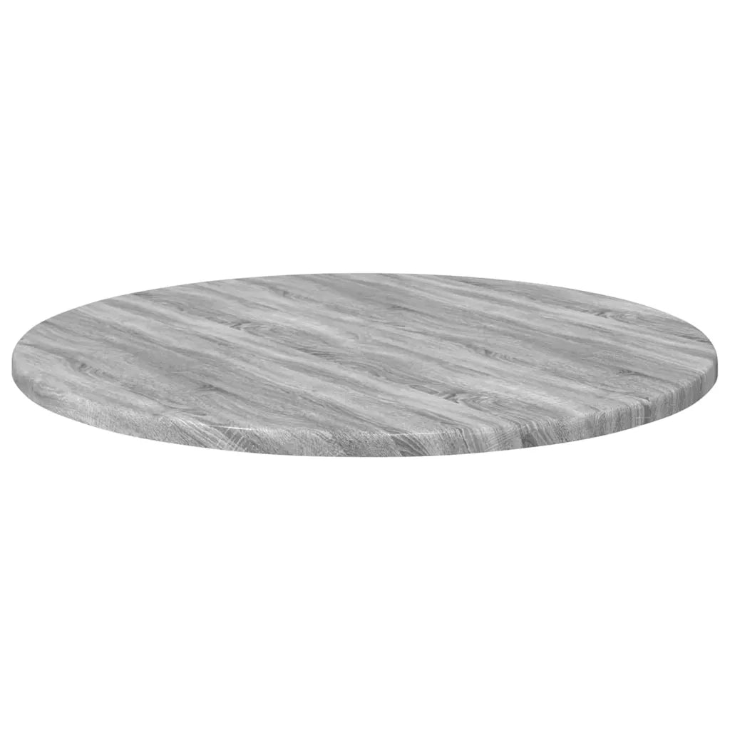 Piano del tavolo Grigio sonoma Ø 50 x 1,5 cm Legno multistrato