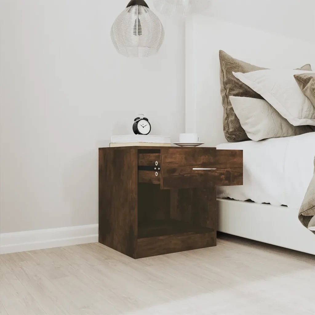 Comodini 2pz con Cassetto Rovere Fumo cod mxl 30352