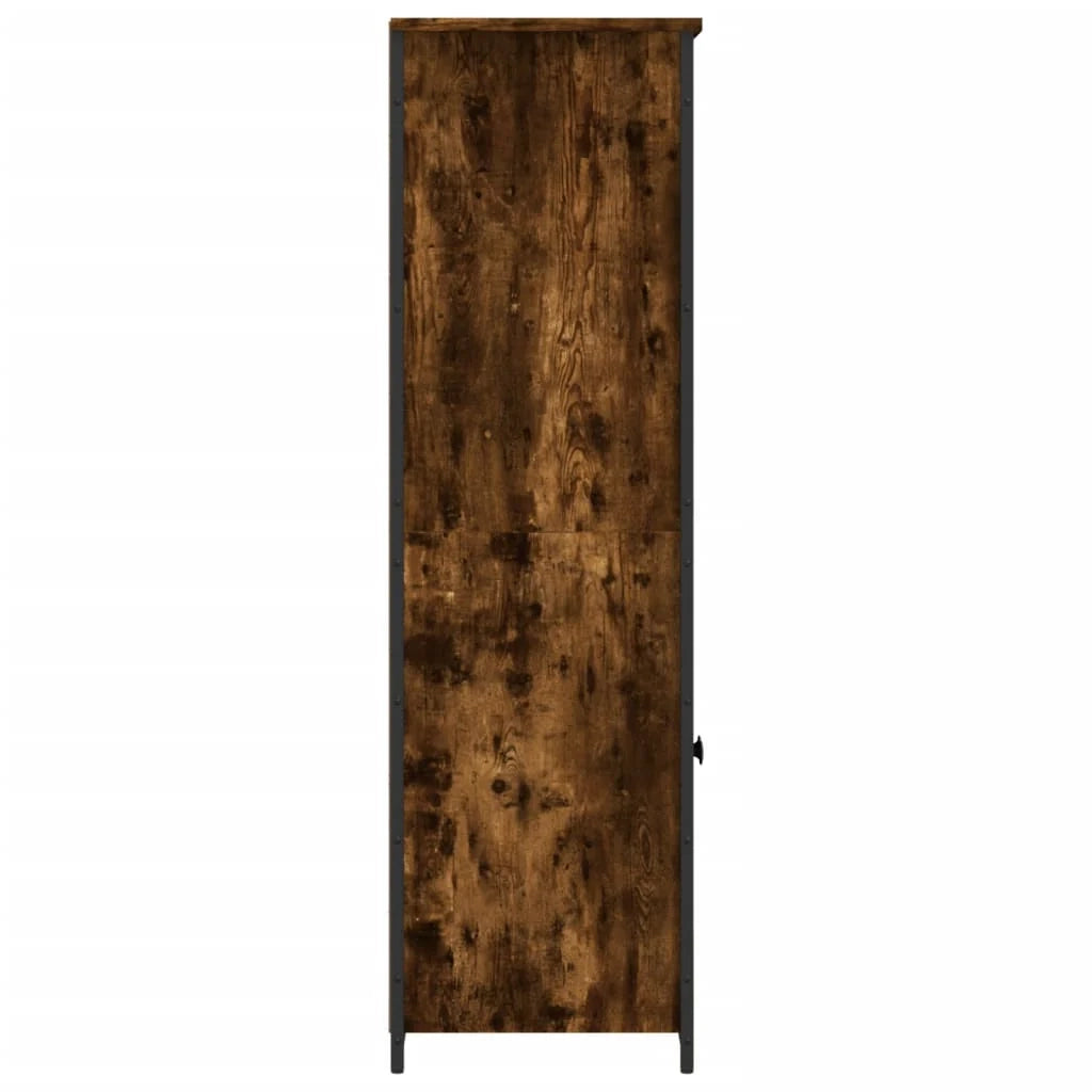 Buffet credenza cassettiera mobiletto mobile contenitore organizer per cucina soggiorno salotto alto 62 x 36 x 121,5 cm legno ingegnerizzato marrone 02_0033381