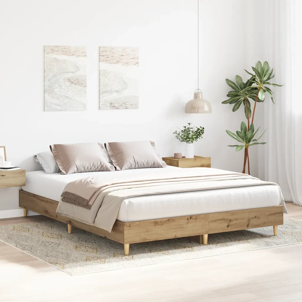 Giroletto senza Materasso Rovere Artigianale 100x200 cm 861047
