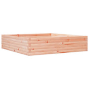 Fioriera | Cassetta per fiori | Vaso da Giardino 100x100x23 cm Legno Massello di Douglas