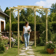 Garden Pergola, Pine Wood, Impregnated, 180x197x210 Cm