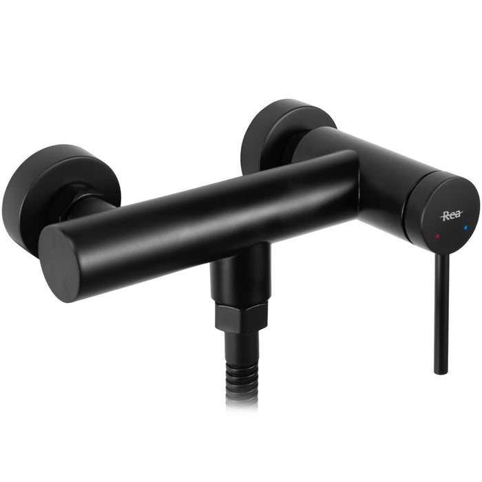 Rubinetto Doccia Rea Clif Black Matt