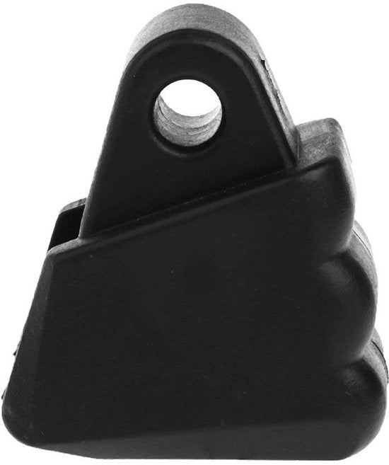 Stopper per Rolschiene - Materiale PU Sostenibile - Peso Leggero - Ampia Portata - Resistente agli Impatti - Installazione Facile - Lunghezza 4,5 cm - Blocco di Frizione