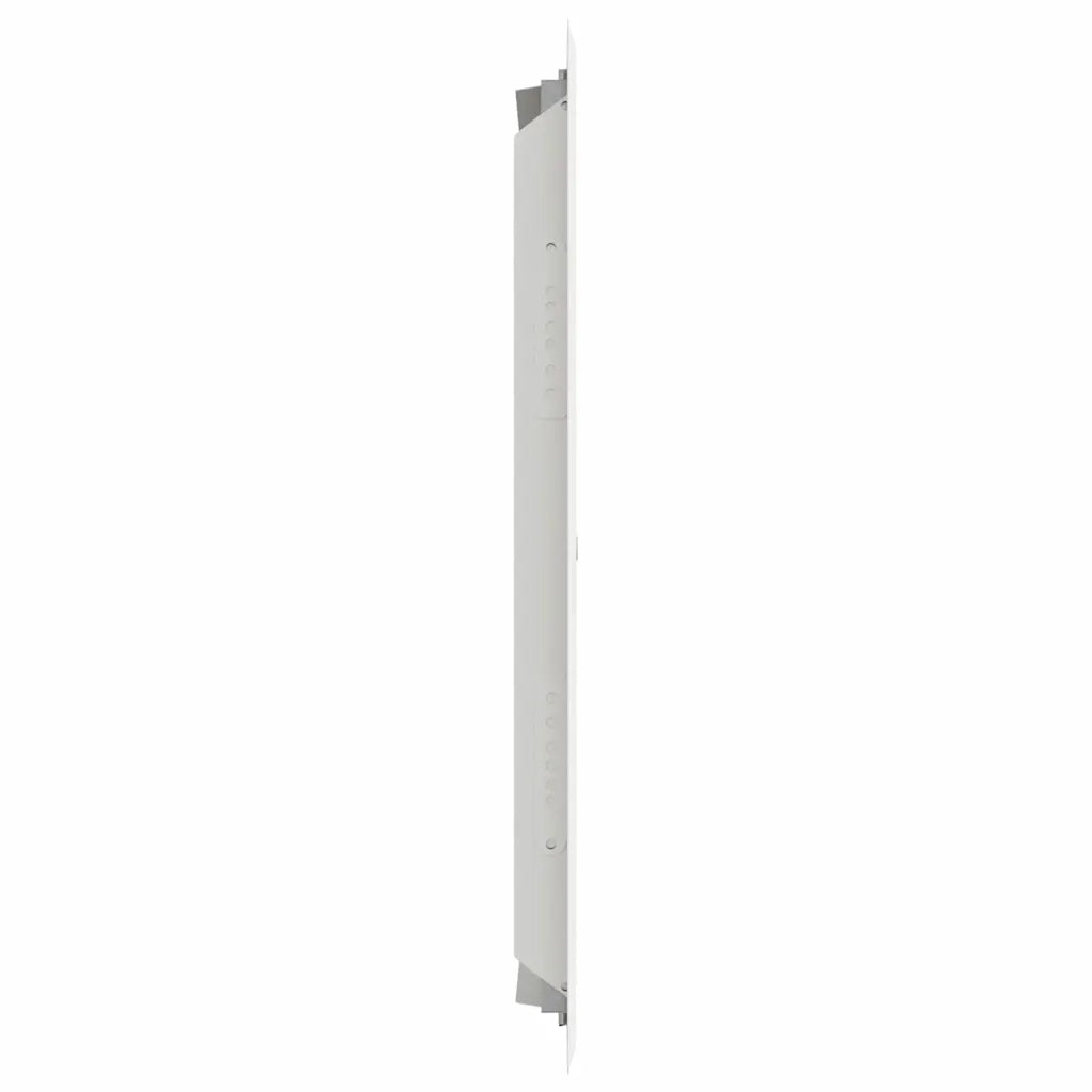 vidaXL Pannello di Accesso Bianco 30 x 40 cm Acciaio