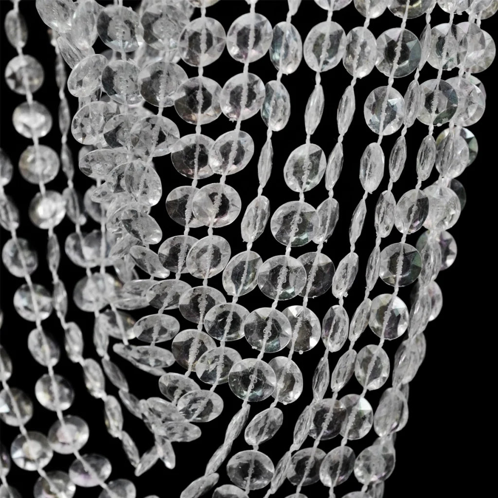 Lampada a sospensione moderna in cristallo 59 cm 2402009