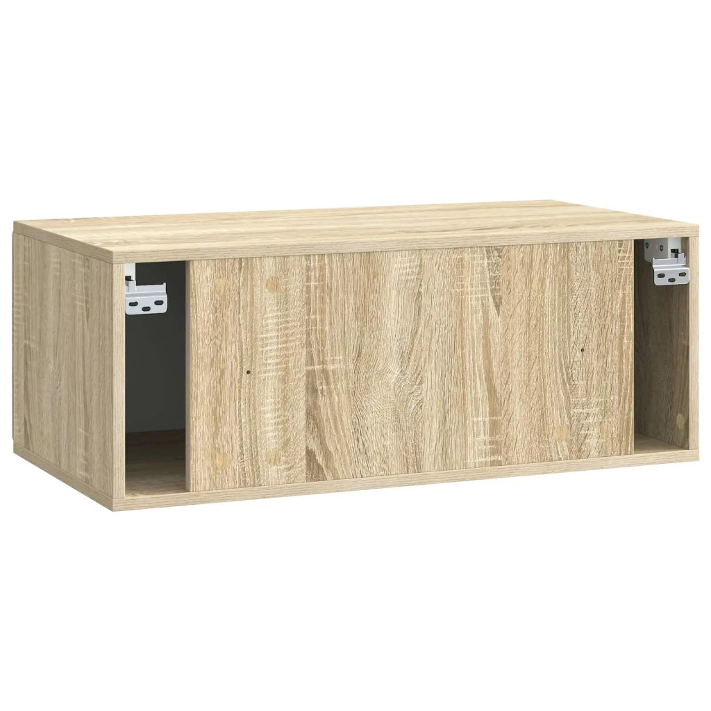 Mobile TV da Muro | Armadietto TV | Mobile Porta TV Rovere Sonoma 78,5 x 41 x 30 cm