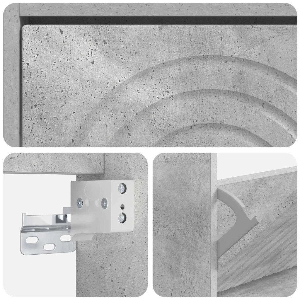 Mobiletto per Scarpe da Muro ALKMAAR 71 x 17 x 86 cm 896198